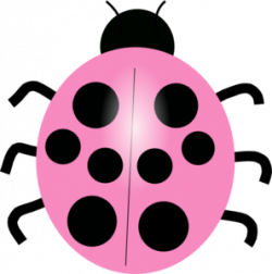 Pink Ladybug Clip Art at Clker.com - vector clip art online, royalty ...