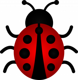 Little Red Ladybug Clip Art - Free Clip Art