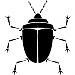 Beetle Silhouette at GetDrawings.com | Free for personal use Beetle ...