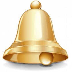 Gold Bell Clipart transparent PNG - StickPNG