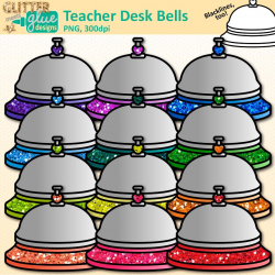 Teacher Desk Bell Clipart | Teacher and School