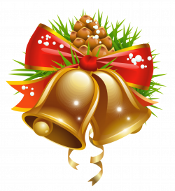 Christmas Bells with Bow PNG Picture | Gallery Yopriceville - High ...