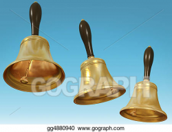 Stock Illustration - Three bells. Clipart Illustrations gg4880940 ...