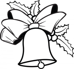 Christmas bell coloring page free printable christmas bells coloring ...