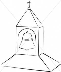 Church Bell Tower | Church Bell Clipart