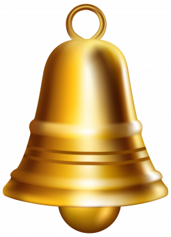 Golden Bell PNG Clip Art Image | Gallery Yopriceville ...