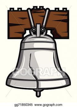 Vector Stock - Liberty bell. Clipart Illustration gg71850345 - GoGraph