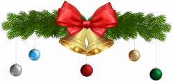 Christmas Bells and Ornaments PNG Transparent Clip Art | Gallery ...