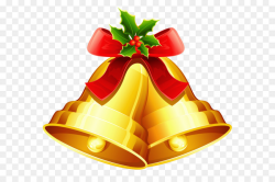 Christmas Jingle Bells Clip art - Christmas Golden Bells Ornament ...