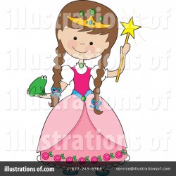 Princess Clipart #92119 - Illustration by Maria Bell