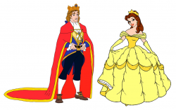 Prince Adam and Princess Belle by KingLeonLionheart on DeviantArt