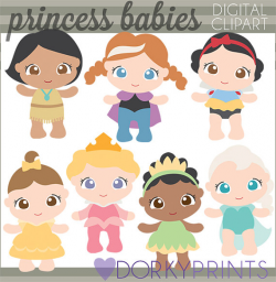 Princess Baby Clipart -Personal and Limited Commercial- Pocahontas ...