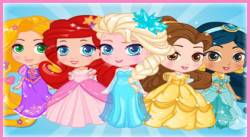 Disney Chibi Princess Maker - Baby Princesses Elsa Rapunzel Snow ...