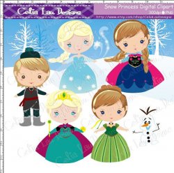 13 best Clipart images on Pinterest | Frozen party, Princesses and ...