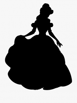 Belle Clipart Outline Collection - Belle Disney Princess ...