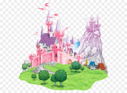 Belle Princess Aurora Ariel Disney Princess - Transparent Castle ...