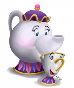 All Hearts - Mrs. Potts and Chip by LynxGriffin.deviantart.com ...