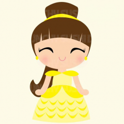 Instant Download Princess Belle Princess Cute by CrunchySushiDay ...