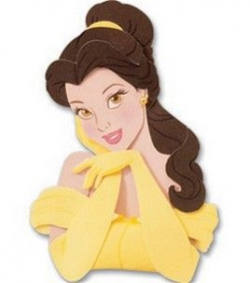 Jolees Disney Princess Portrait Stickers - Belle : scrapbooking ...