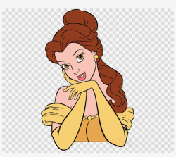 Disney Princess Clipart Belle Beauty And The Beast - Troll ...