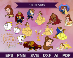 18 Beauty and the Beast,Belle clipart,belle svg,belle vector,belle ...