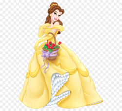 Belle Beast Cinderella Ariel Princess Jasmine - Transparent Princess ...