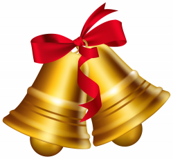 Christmas Bells with Bow PNG Clip Art Image | Gallery Yopriceville ...
