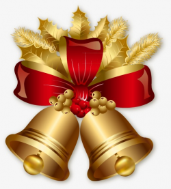 Christmas Bells, Bell, Golden Bells, Christmas PNG and Vector for ...