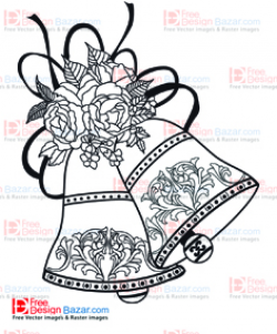 Wedding Bells Clipart – Free download – wedding clip – Free Design Bazar