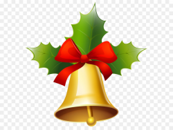 Christmas Jingle bell Clip art - Golden Christmas Bell PNG Clipart ...