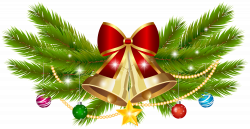 Christmas Bell Decoration PNG Clip Art Image | Gallery Yopriceville ...
