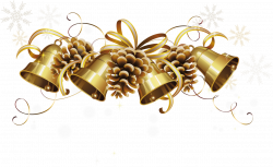Transparent Christmas Golden Bells PNG Picture | Gallery ...