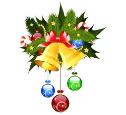 Jingle Bell Decorations Clip Art Bells And Ornaments Transparent ...