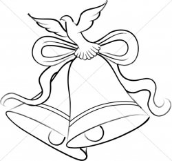 Bells Ring on the Wings of a Dove | Church Bell Clipart