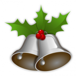 Silver Bells Christmas Clipart