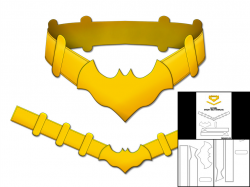 28+ Collection of Batman Utility Belt Drawing | High quality, free ...