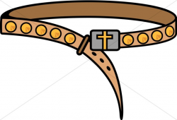 Belt of Truth with Cross | Spiritual Warfare