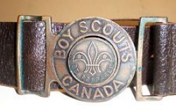 Old Boy Scout Belt Buckle / Be Prepared