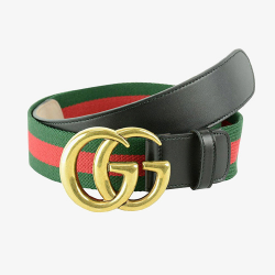Gucci Classic Double-g Logo Woven Metal Belt Buckle, Gucci Belt ...