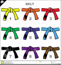 Free Martial Arts Belt Clipart | Free Images at Clker.com - vector ...