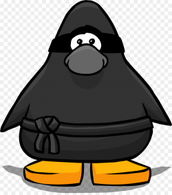 Club Penguin Island Ninja Black belt - Ninja png download - 1396 ...