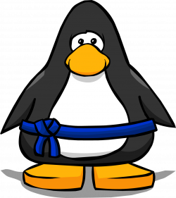 Image - Blue Belt from a Player Card.PNG | Club Penguin Wiki ...