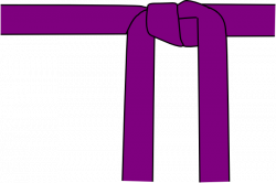 Purple Karate Belt Clip Art at Clker.com - vector clip art online ...