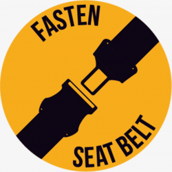 Travel Safety Seat Belt Vector, Safety, Travel, Buttoned PNG and ...