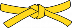 File:Judo yellow belt.svg - Wikimedia Commons