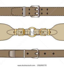 Leather straps clipart - Clipground