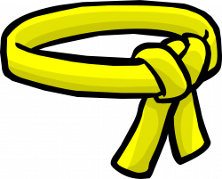 Yellow Ninja Belt | Club Penguin Wiki | FANDOM powered by Wikia