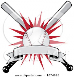 Baseball | Clipart Baseball Batter Hitting A Ball - Royalty Free ...