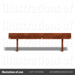 Bench clipart wooden bench - Pencil and in color bench clipart ...