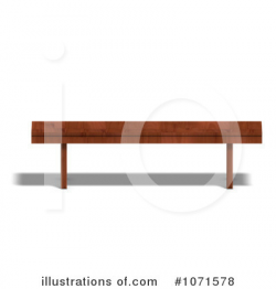 Bench Clipart #1071578 - Illustration by Ralf61